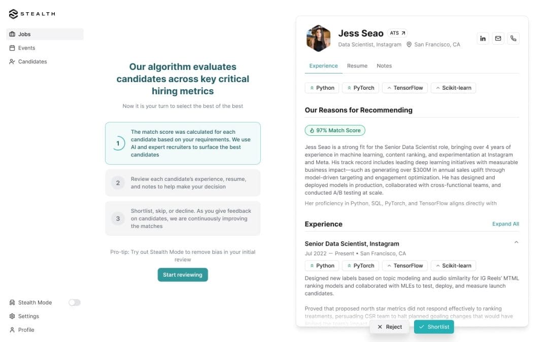 02 Real Time Candidate Matching